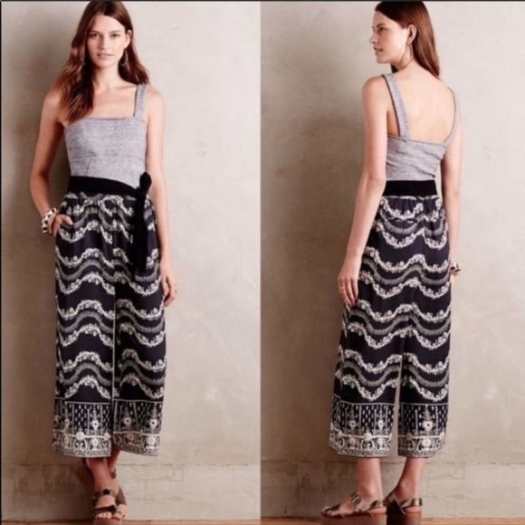 { Anthropologie } Lilka Maple Lane Jumpsuit - Picture 2 of 4